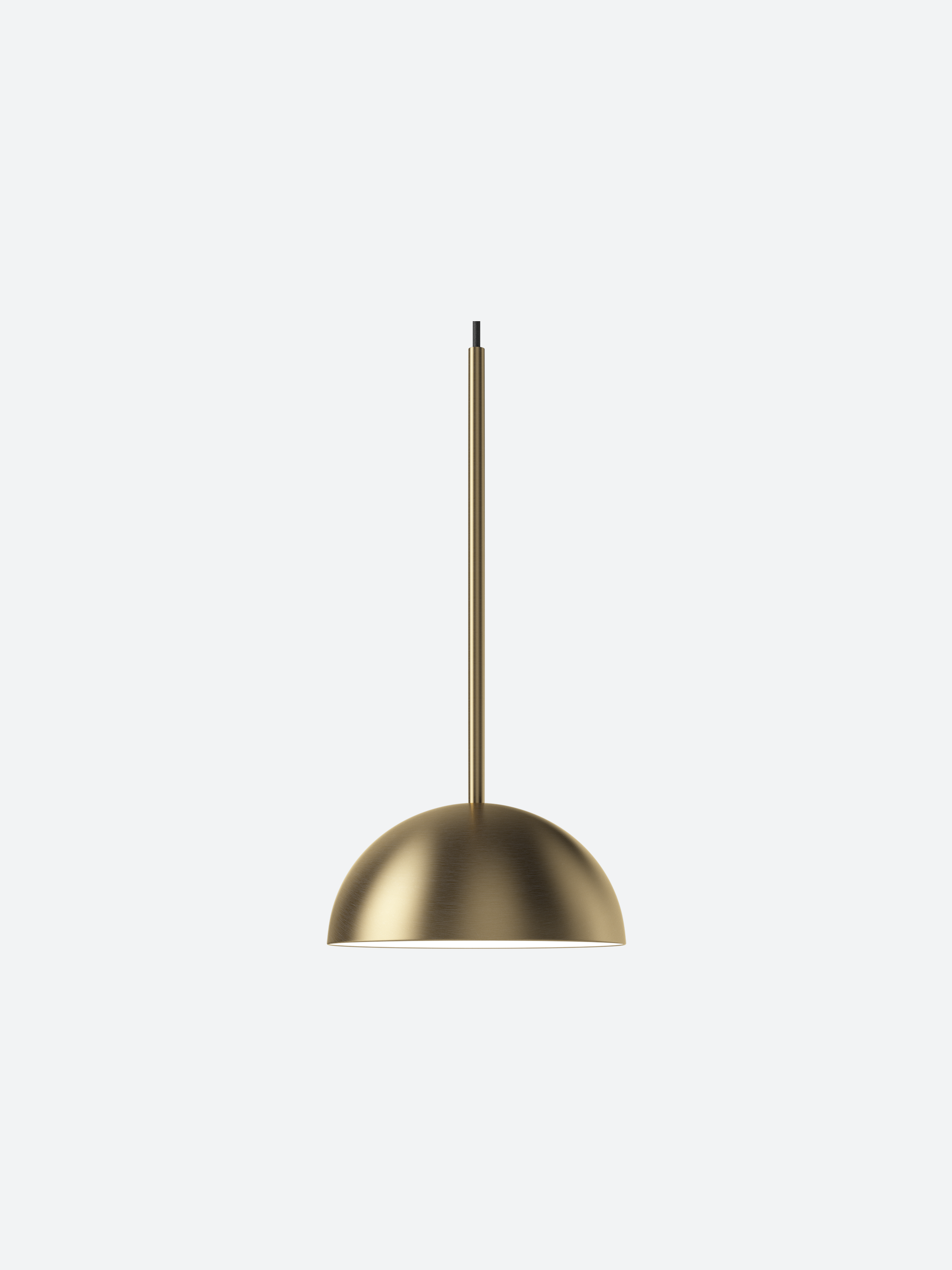 Brass Dome Pendant