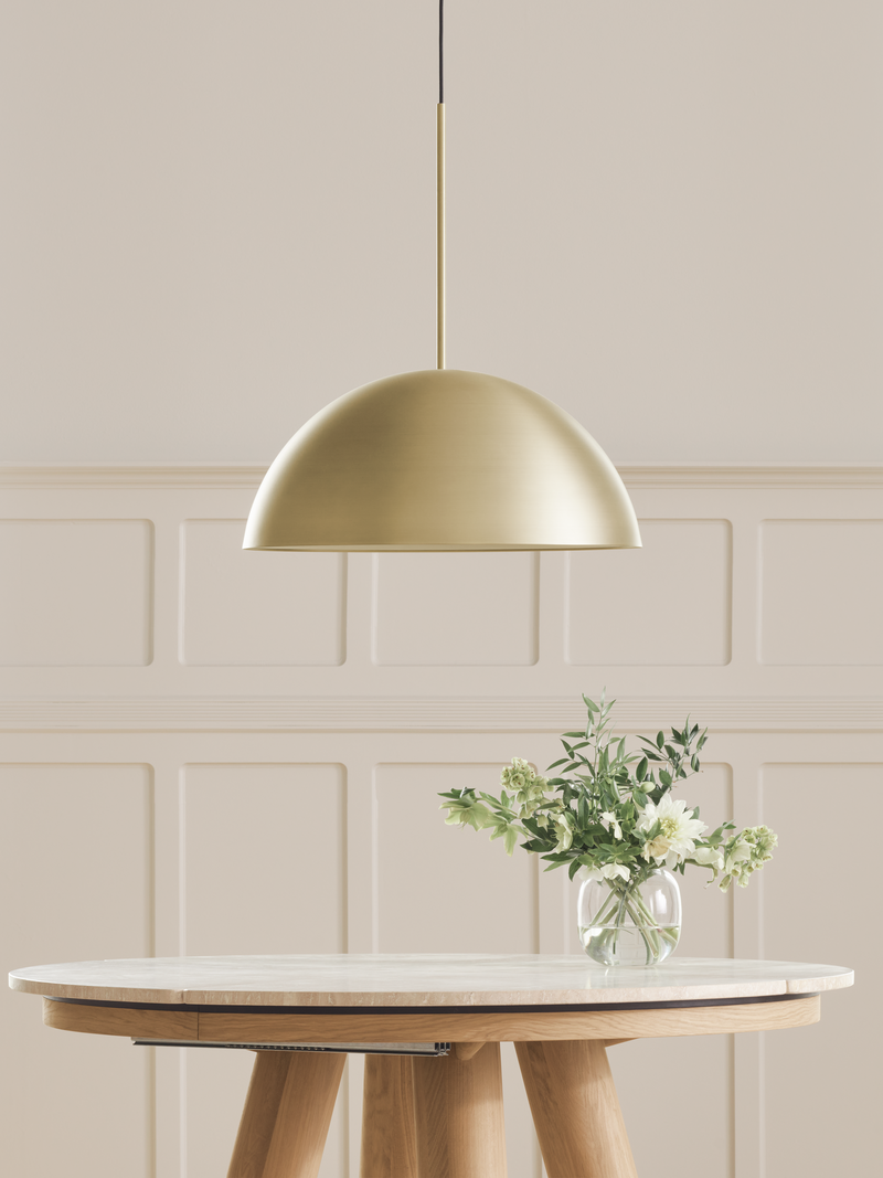 Brass Dome Pendant-zoom-