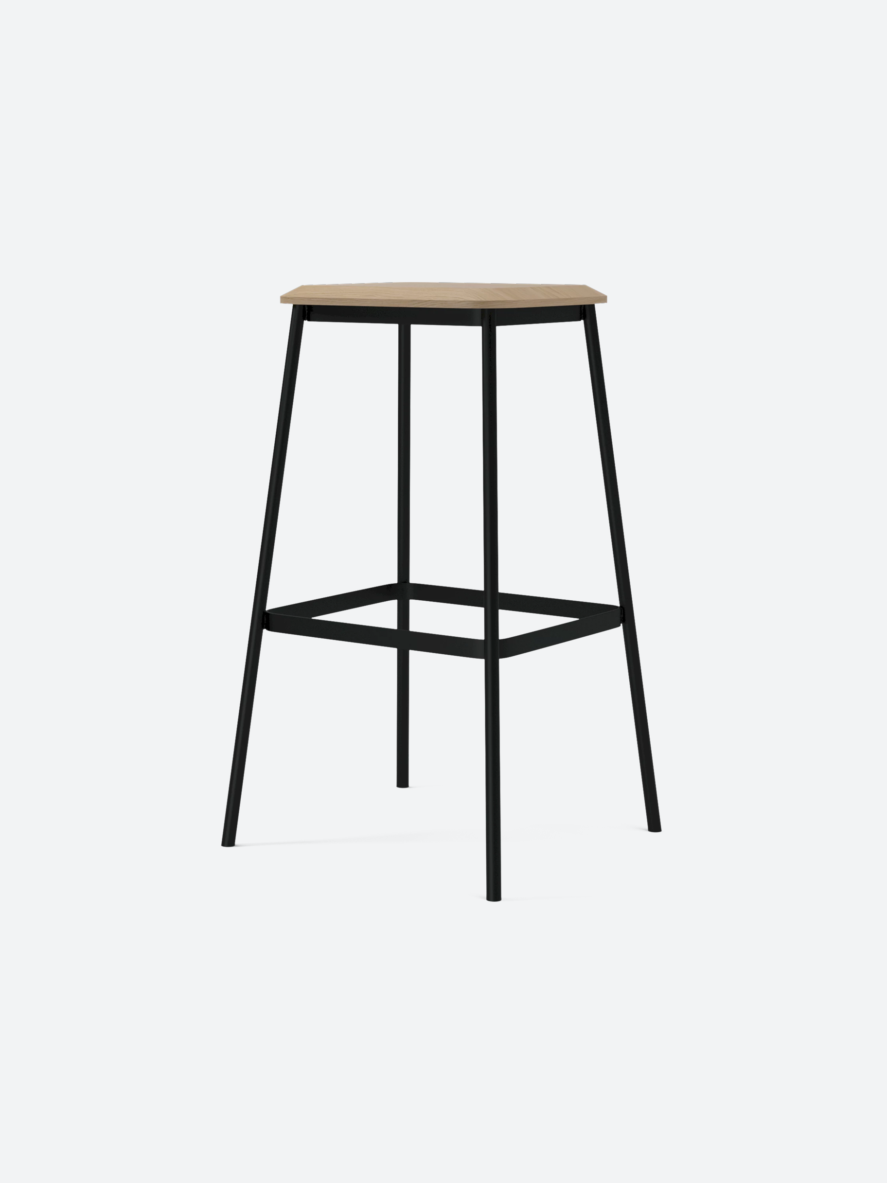 Minimal Metal Bar Stool