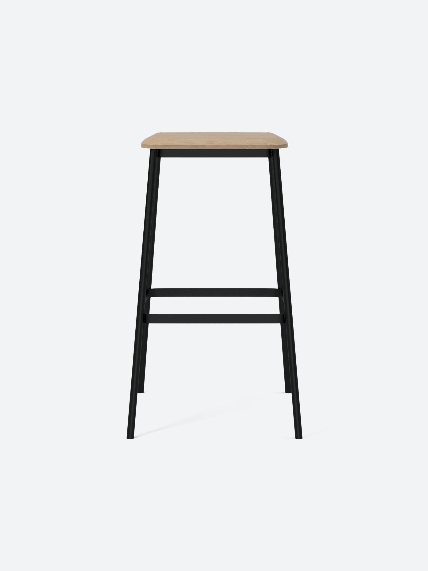 Minimal Metal Bar Stool