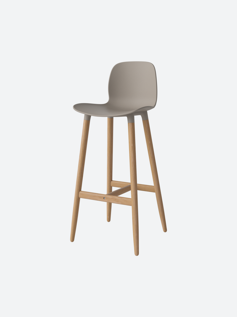 Classic Plastic Bar Stool-zoom-