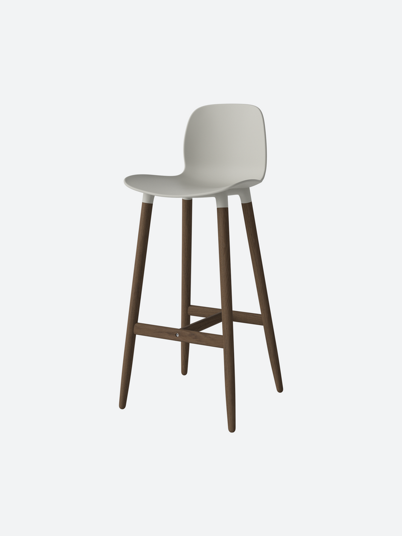 Classic Plastic Bar Stool-zoom-