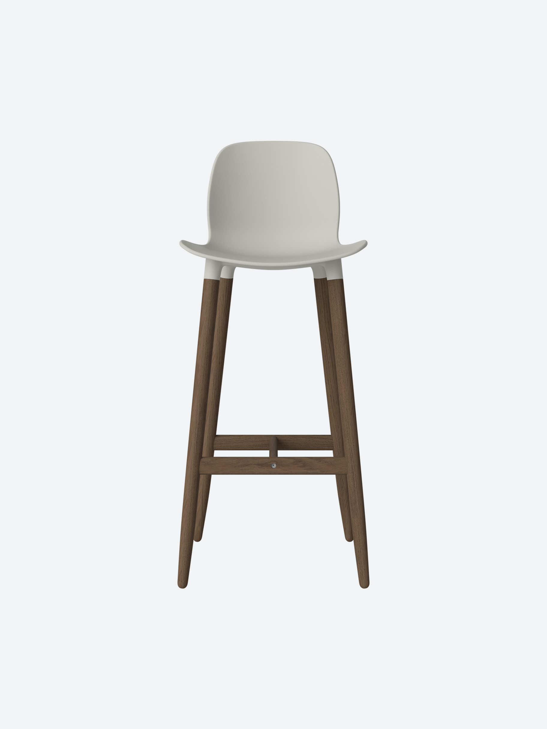 Classic Plastic Bar Stool-4