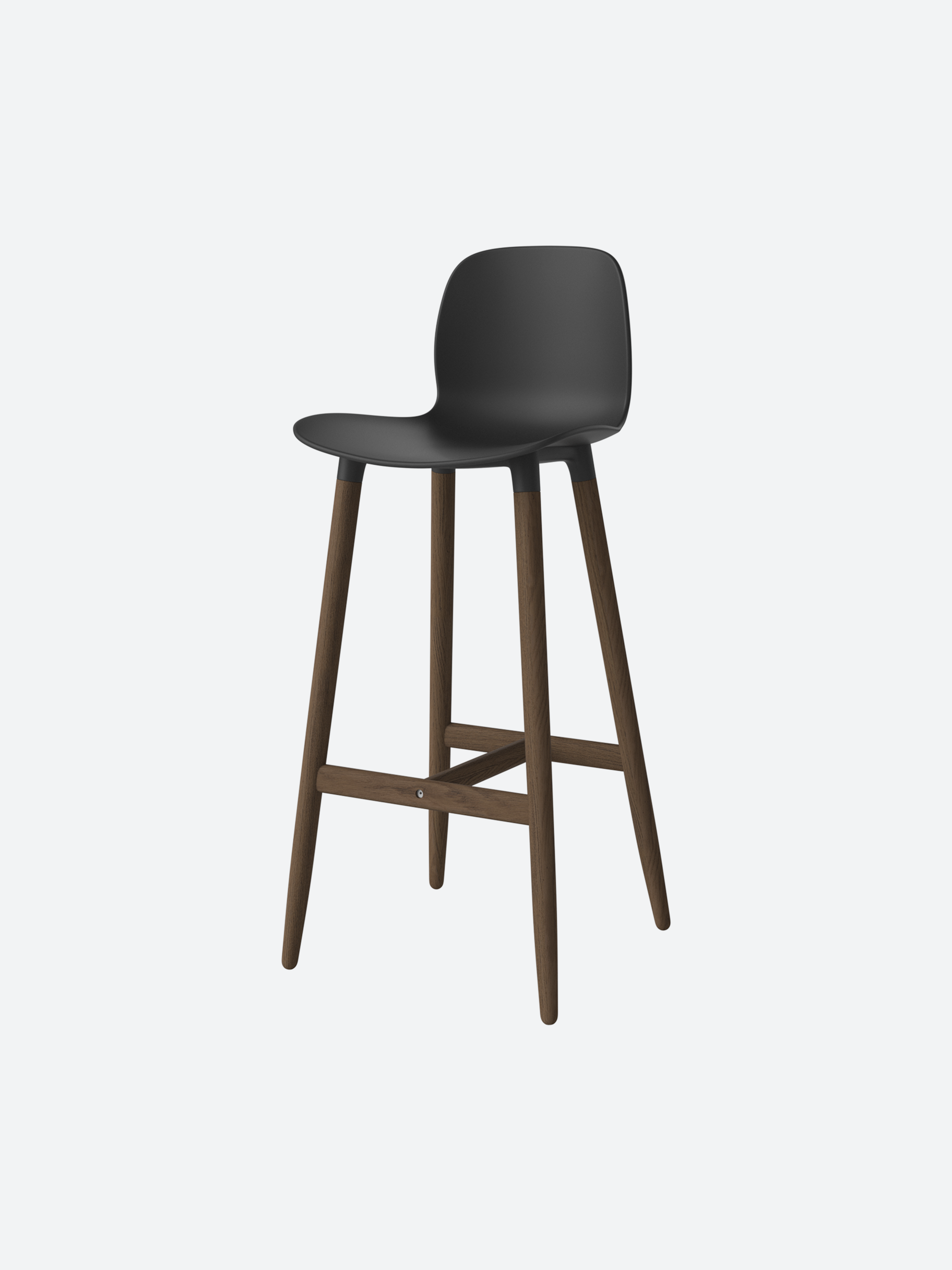 Classic Plastic Bar Stool-5