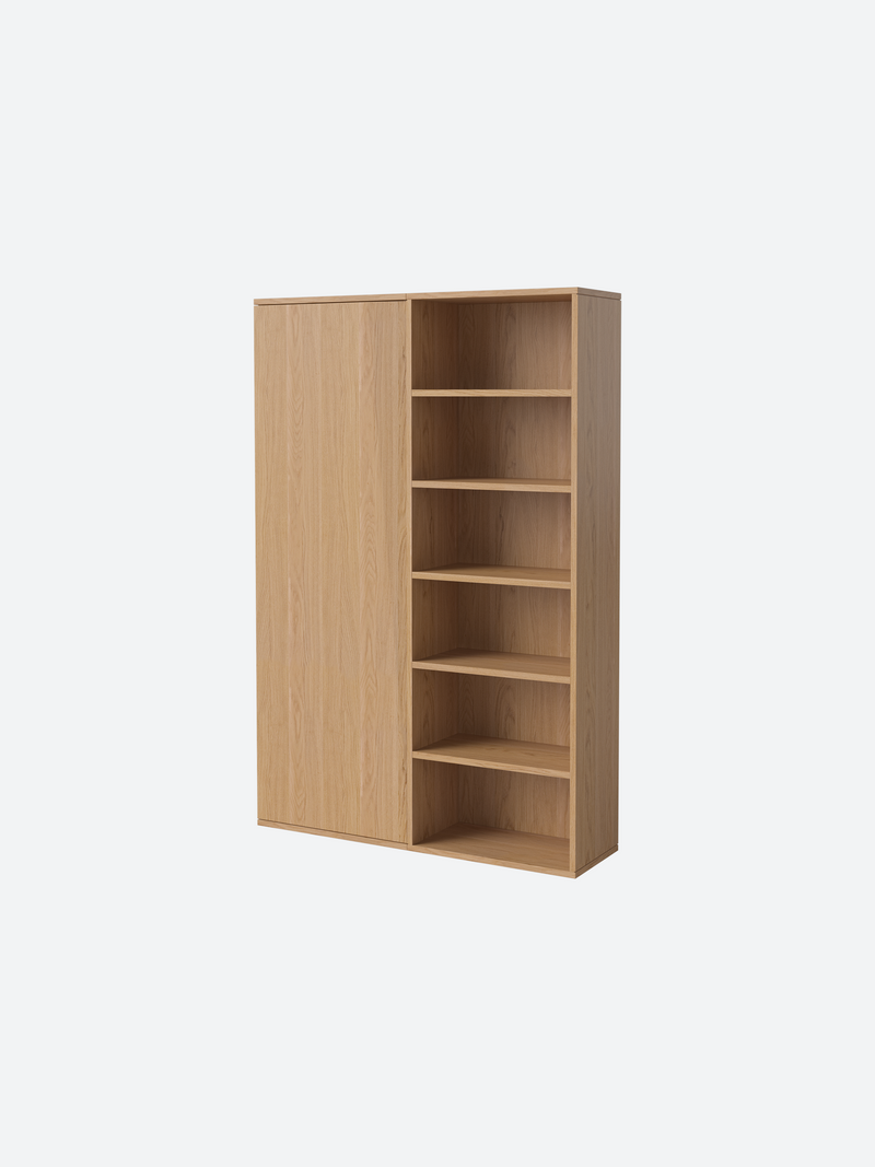 Storage Cabinet with Open Shelves-zoom-