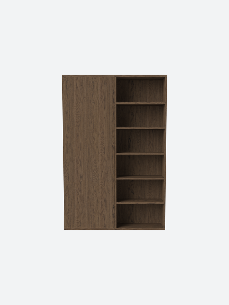 Storage Cabinet with Open Shelves-zoom-