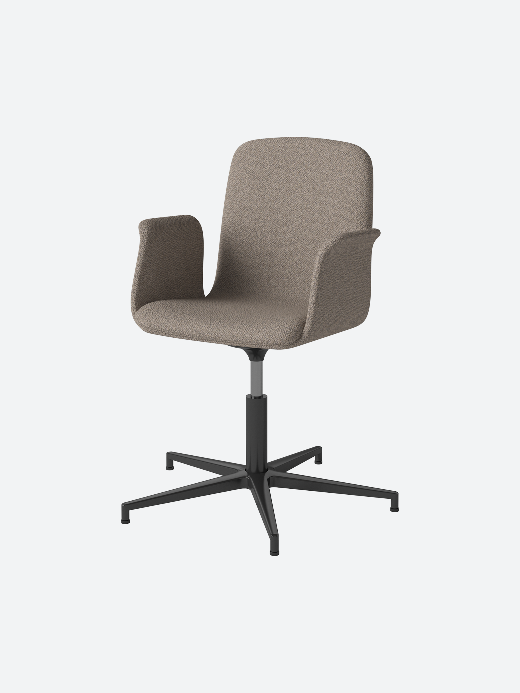 Contoured Swivel Desk Chair-zoom-1