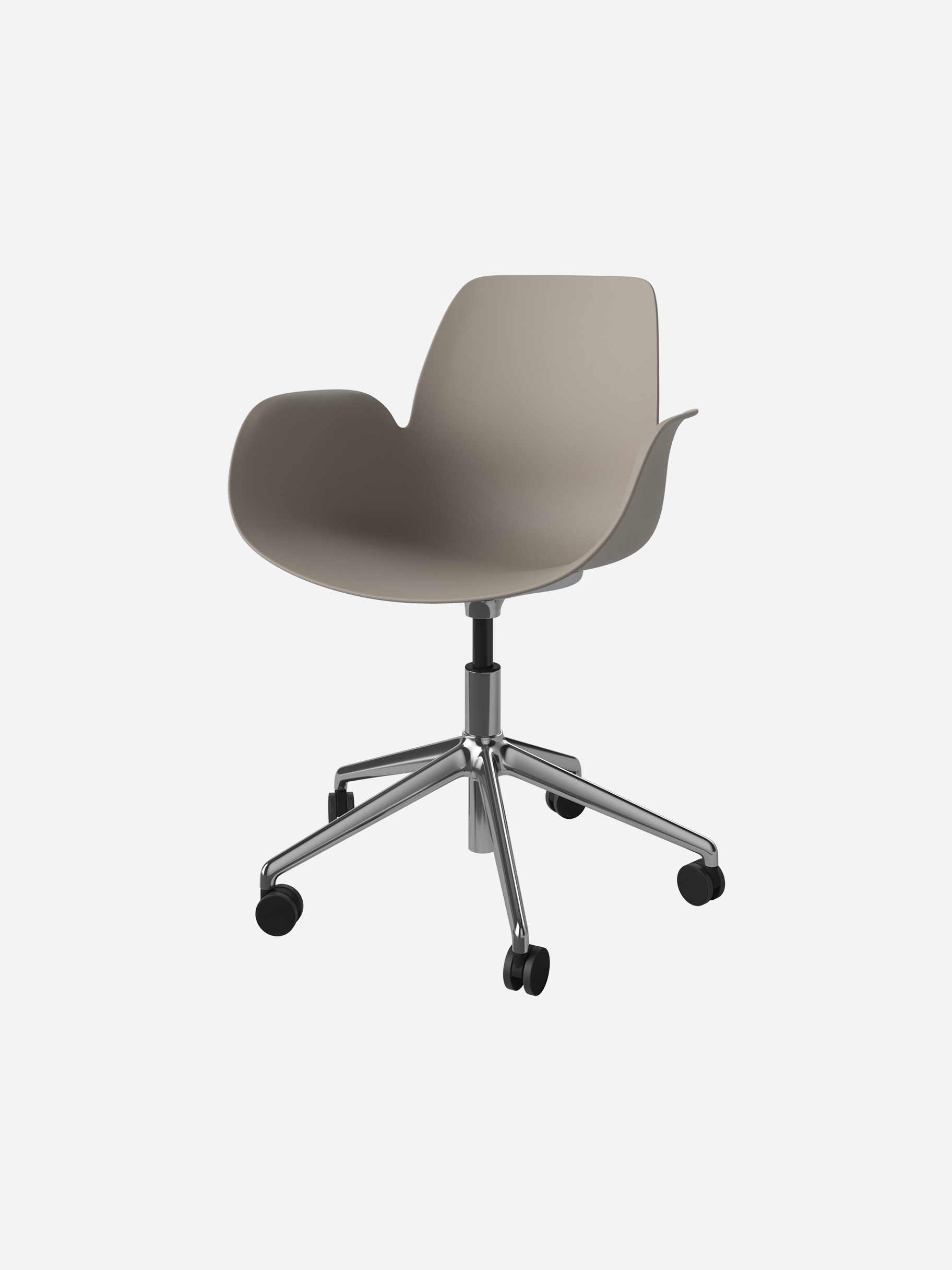 Minimalist Rolling Task Chair