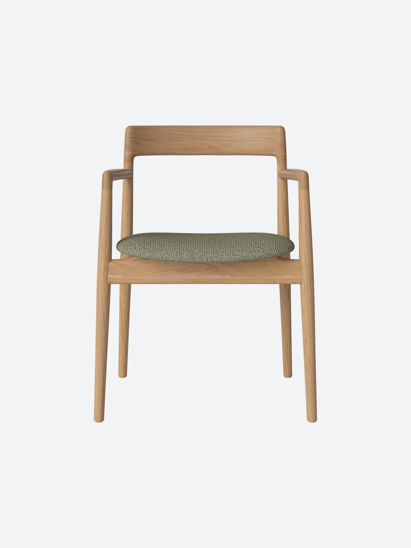 Oak Frame Armchair-zoom-