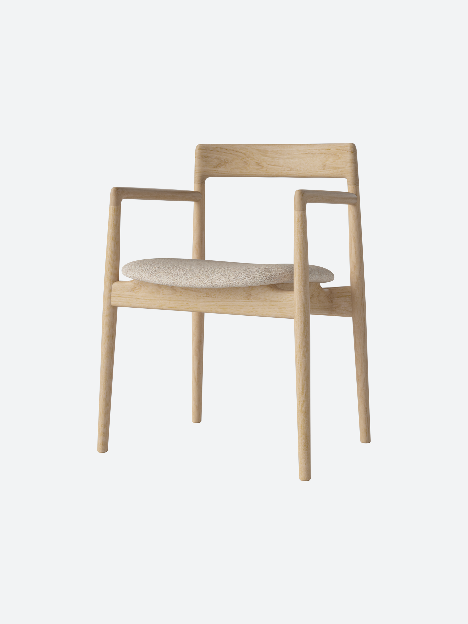 Oak Frame Armchair-5