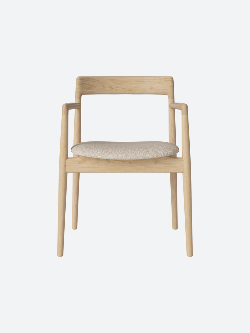 Oak Frame Armchair-zoom-