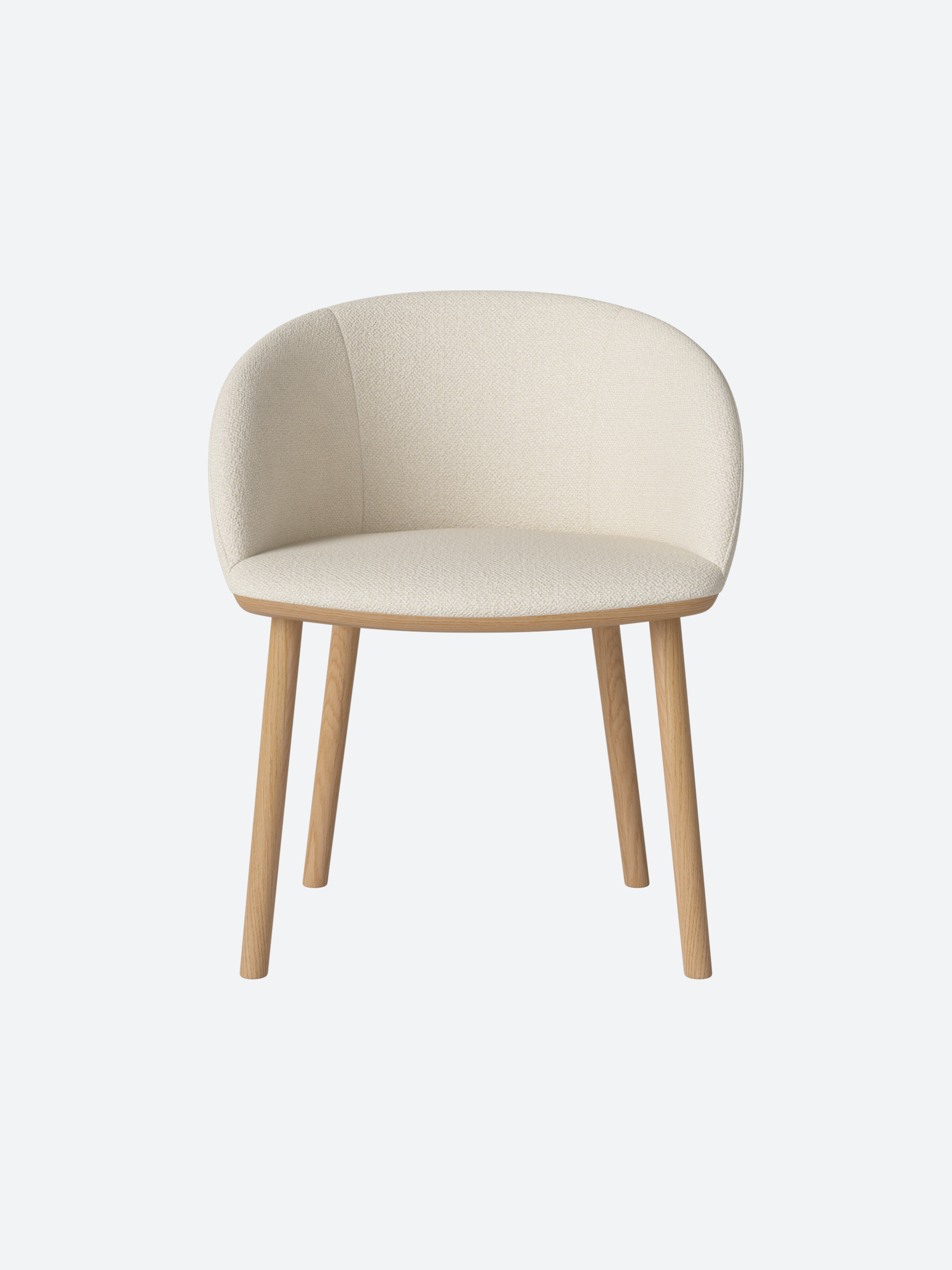 Curved Back Dining Chair-zoom-4