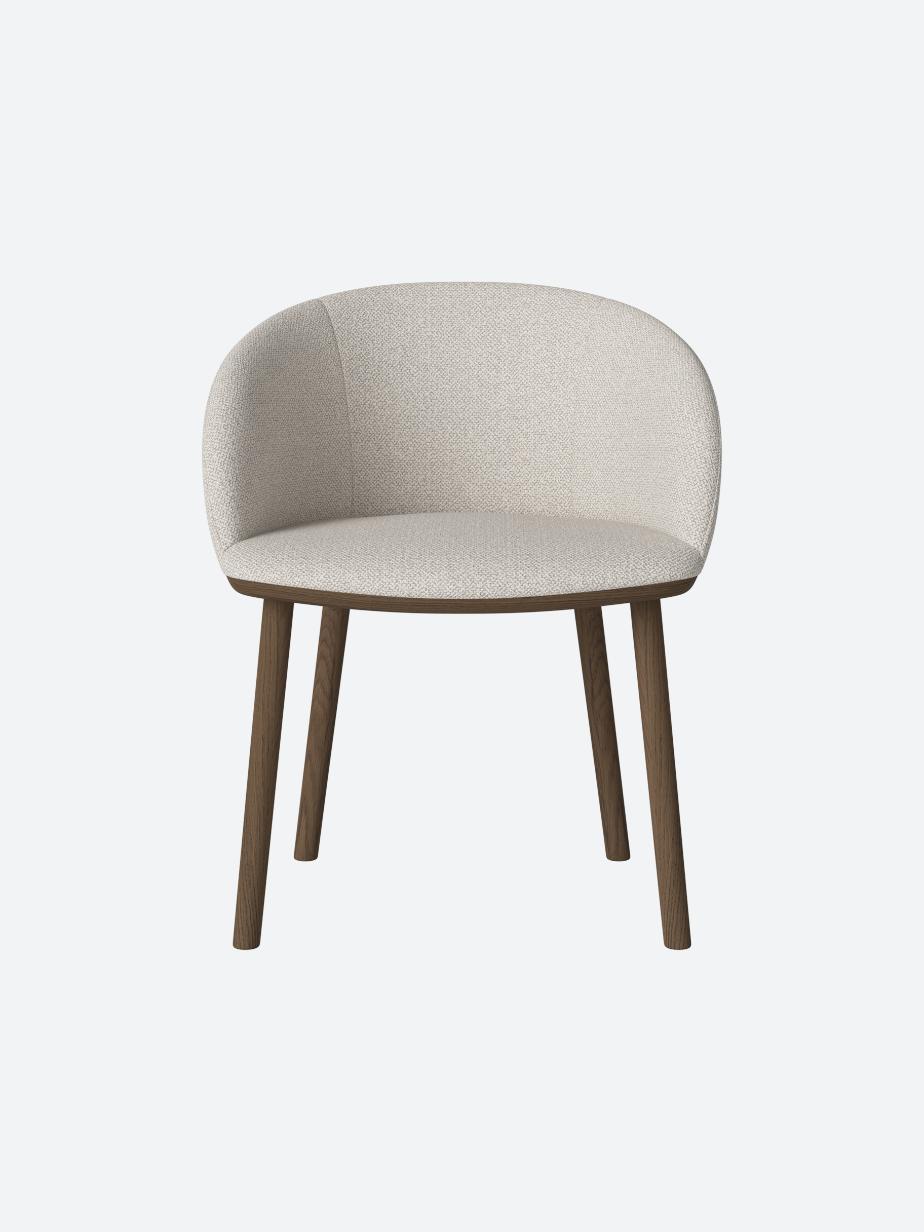 Curved Back Dining Chair-zoom-6