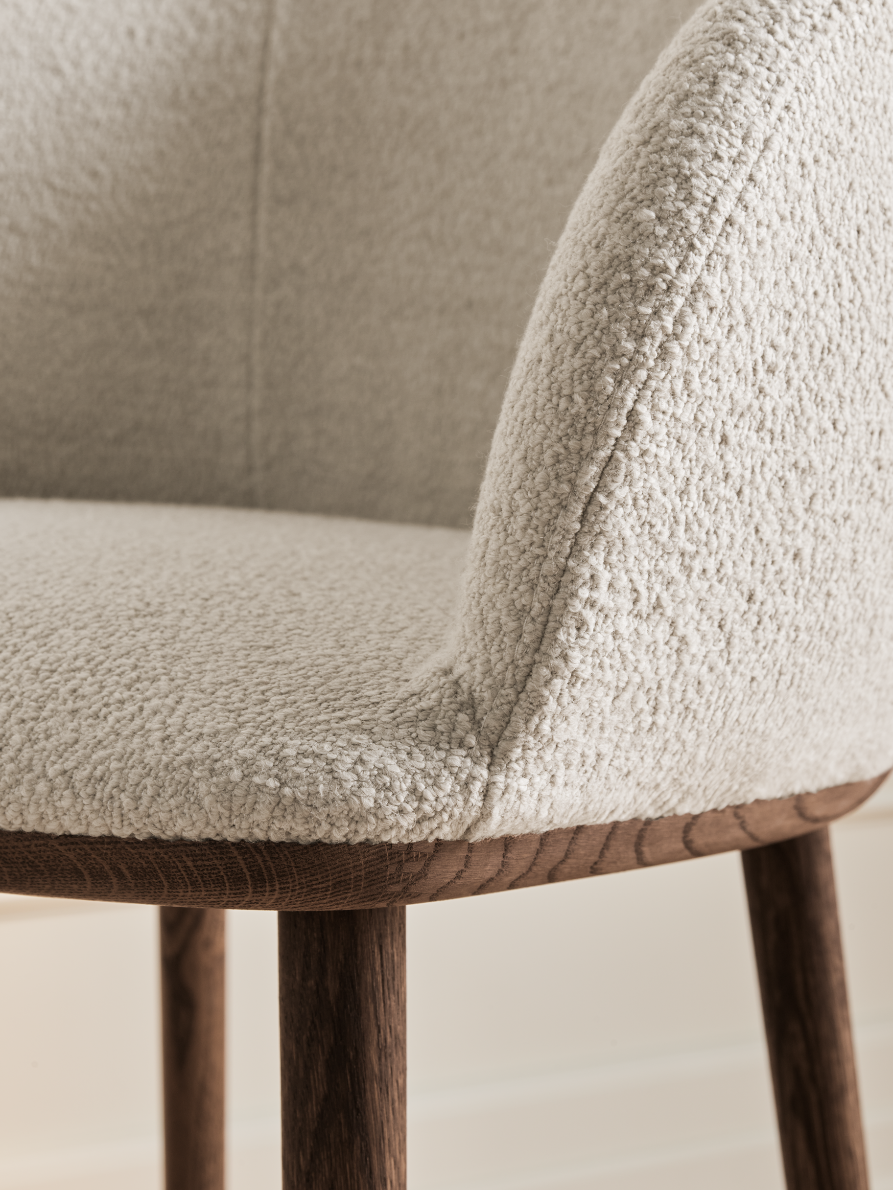 Curved Back Dining Chair-zoom-7