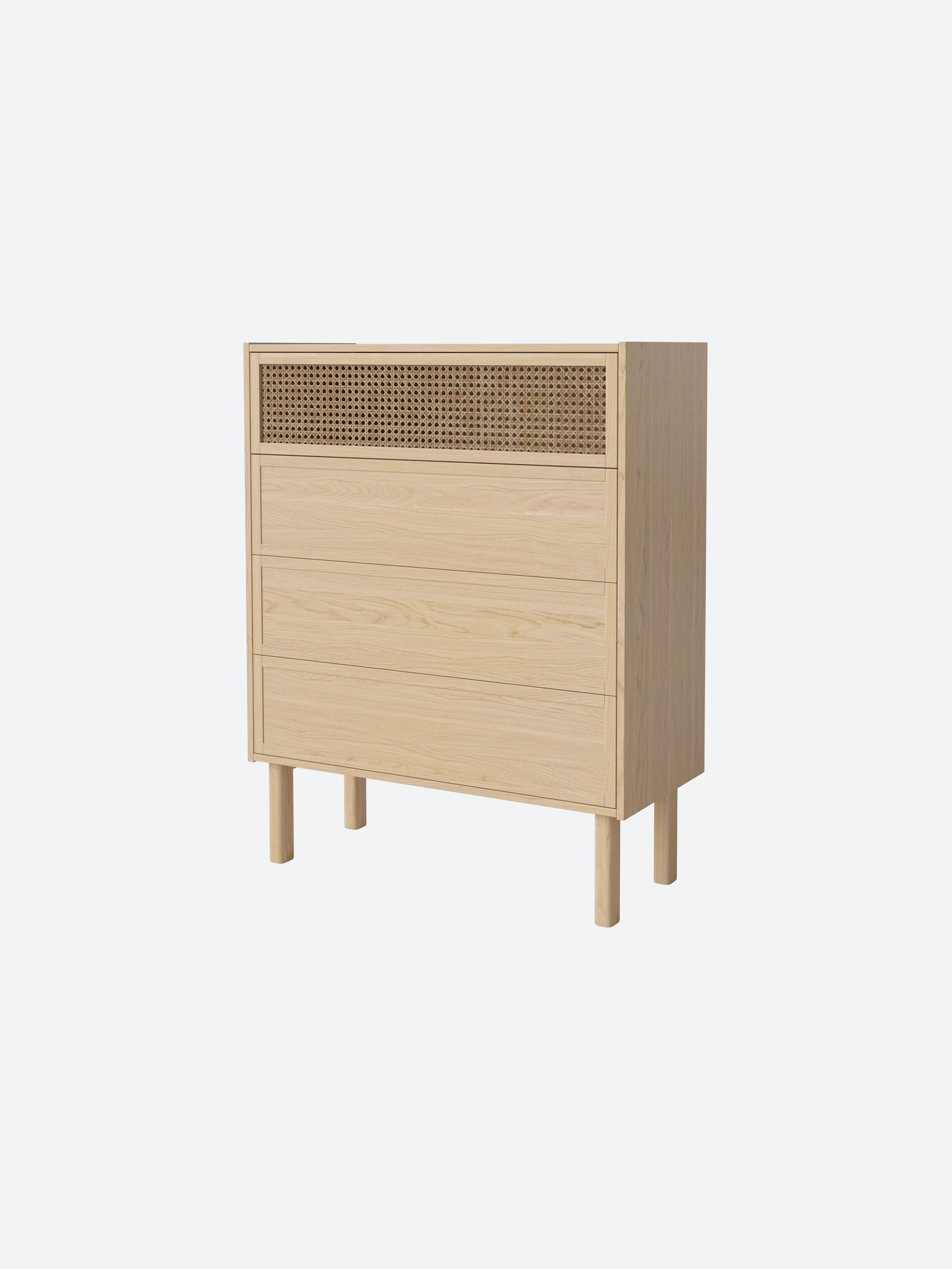 Cane Accent Dresser-2