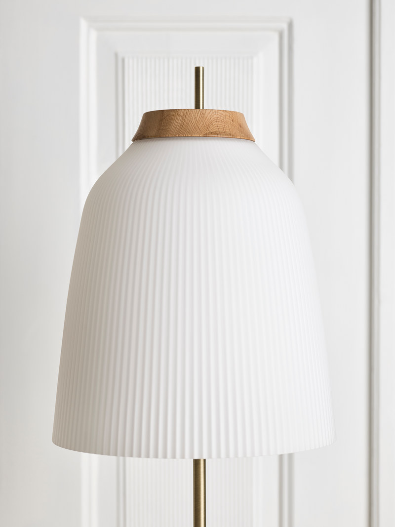 Pleated Shade Floor Lamp-zoom-