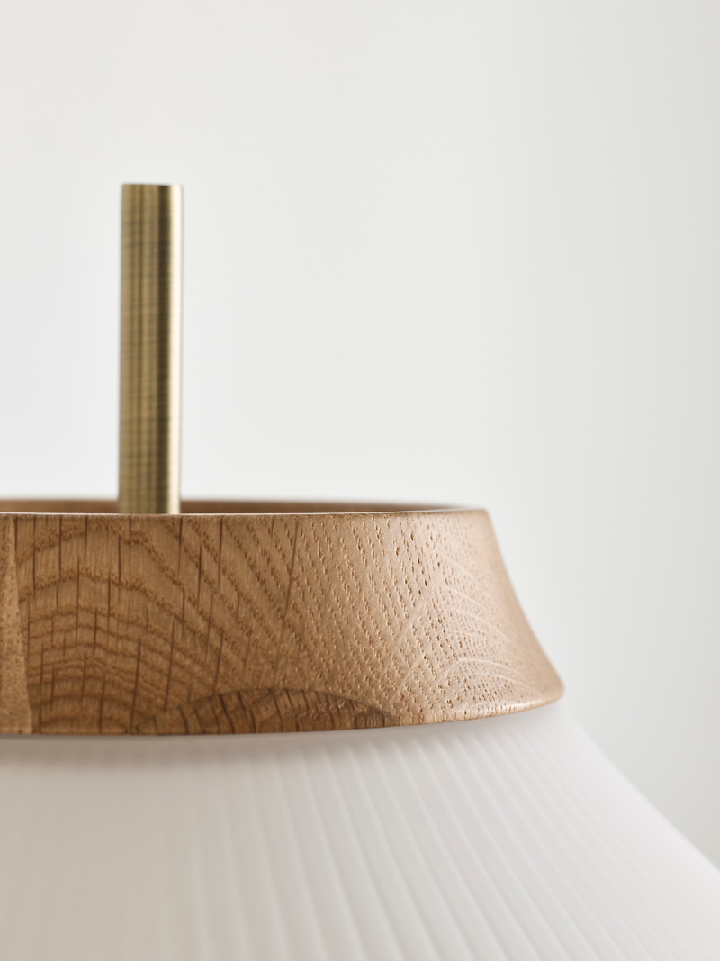 Pleated Shade Floor Lamp-zoom-