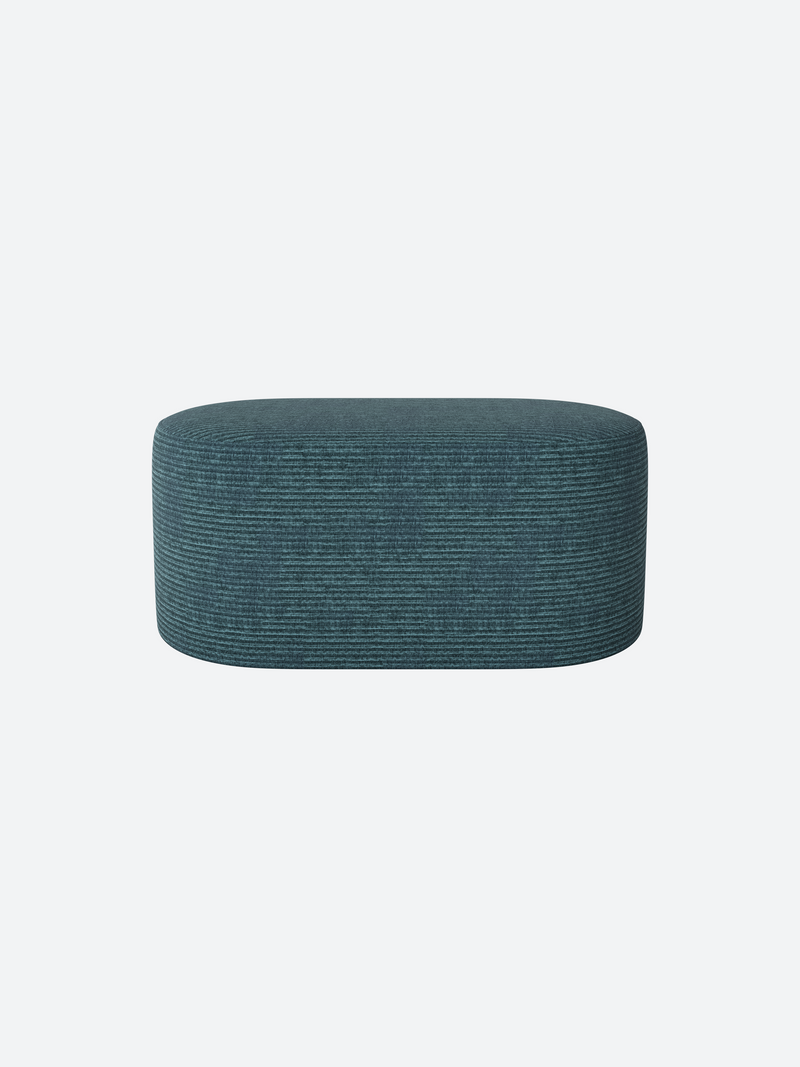 Oval Lounge Pouf-zoom-