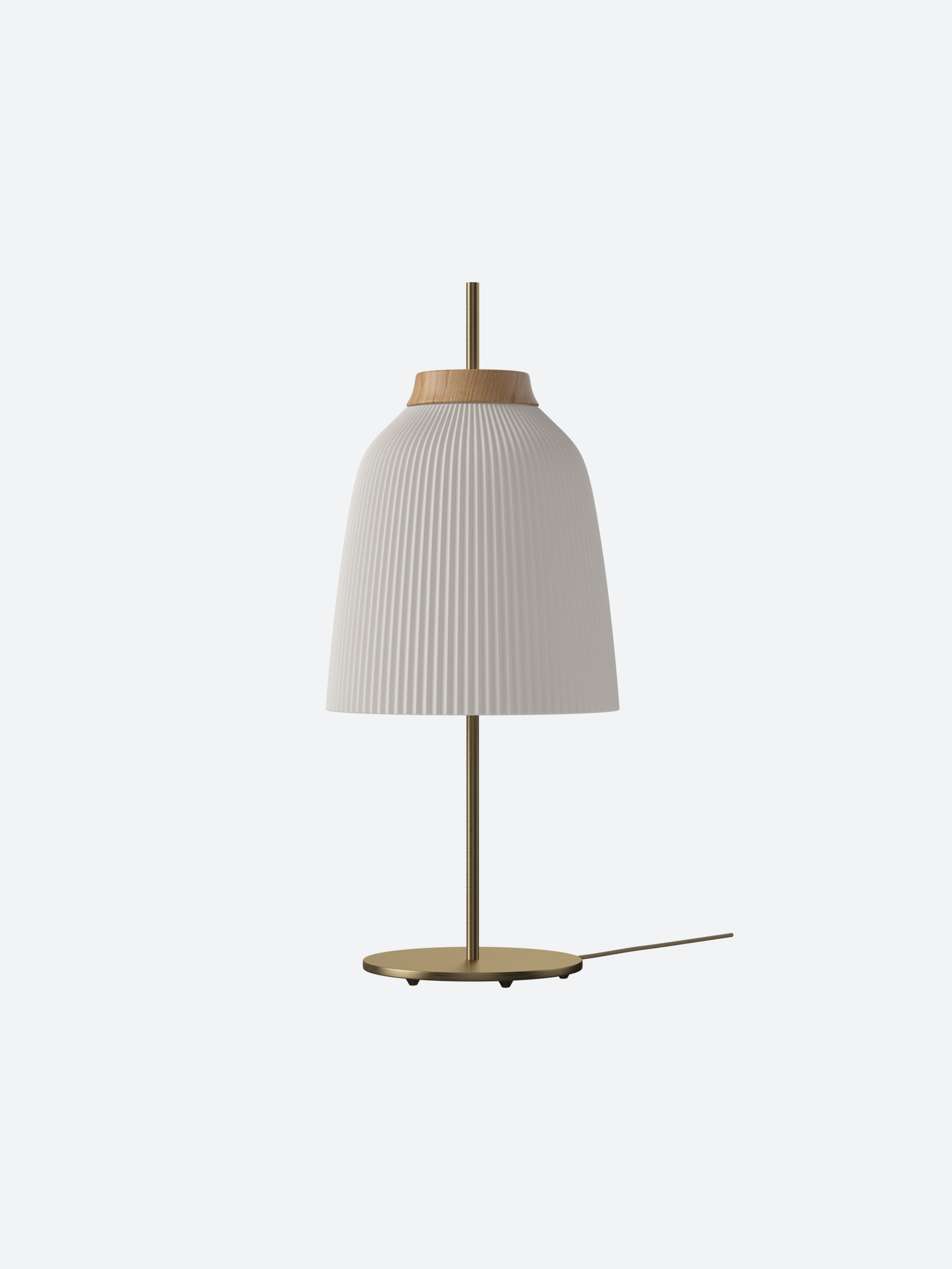 Pleated Shade Table Lamp