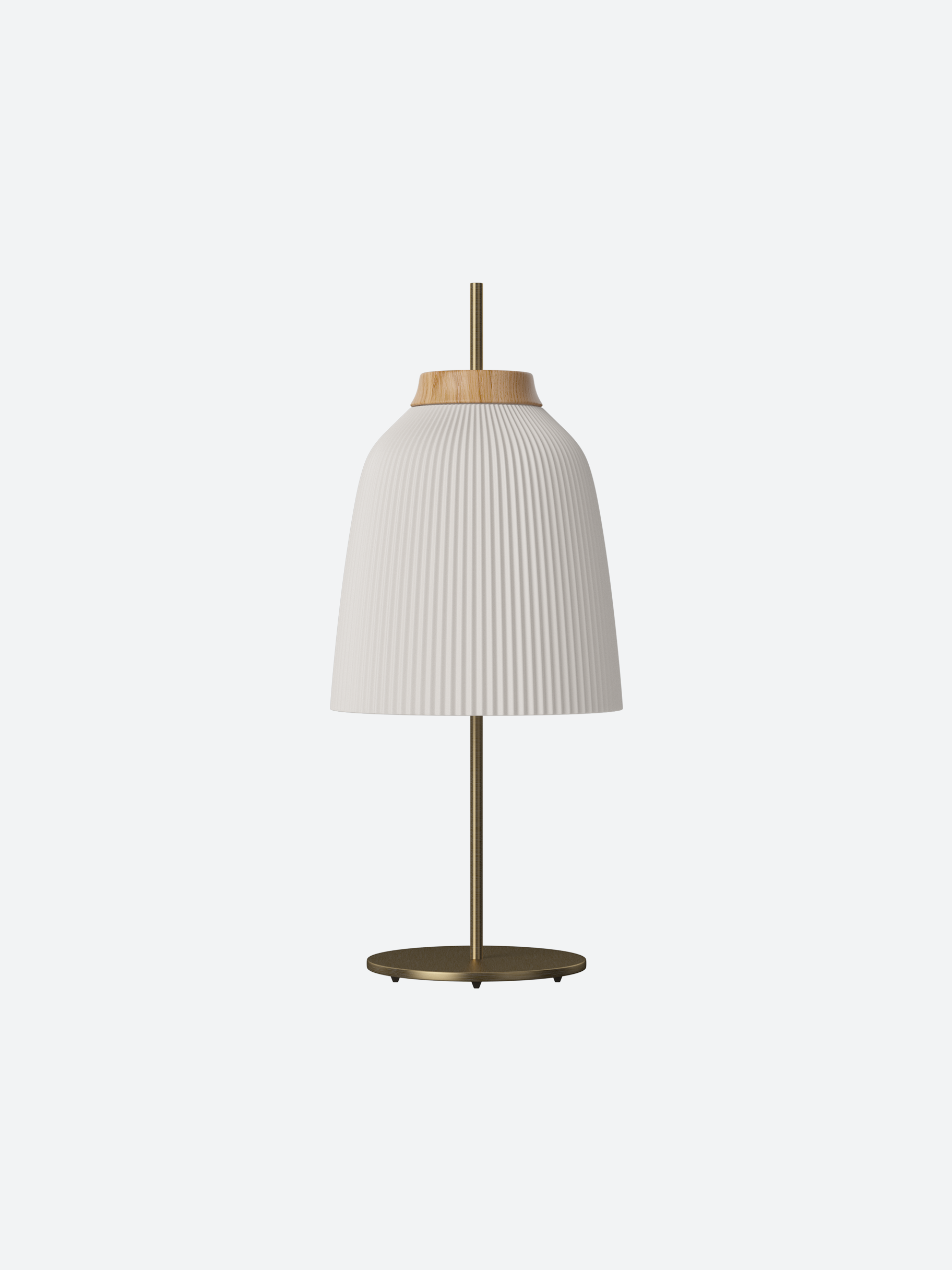 Pleated Shade Table Lamp