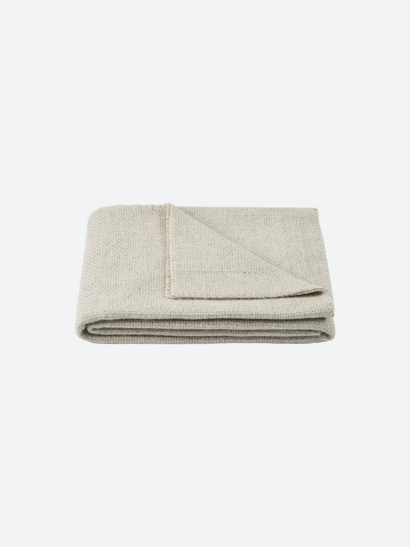 Folded Woolen Throw-zoom-