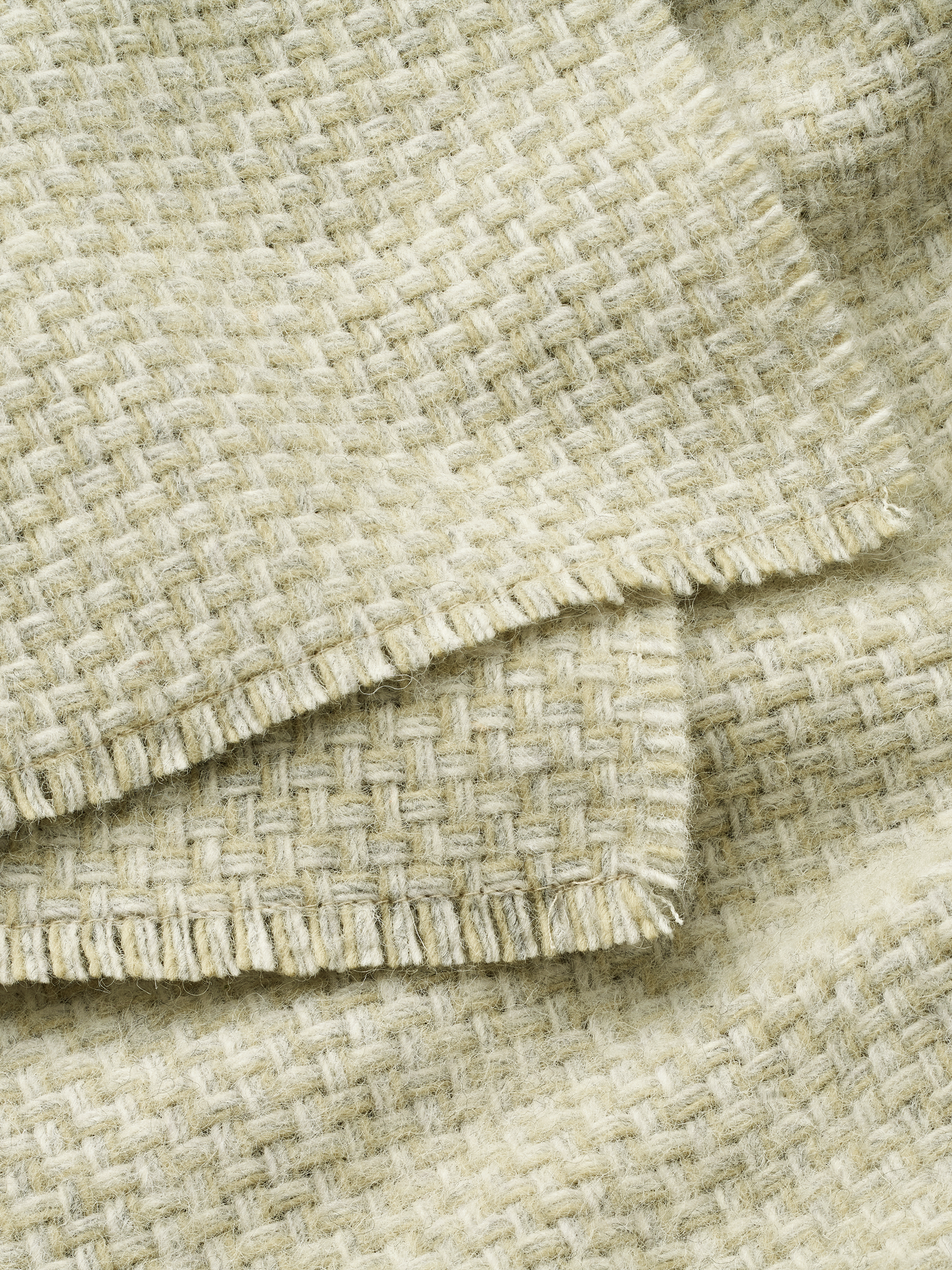 Folded Woolen Throw-zoom-4